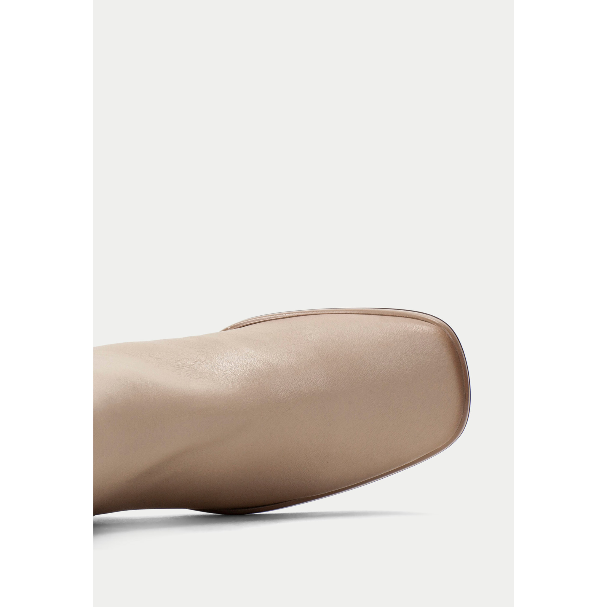 Botin Monaco Marfil 7,5 cm