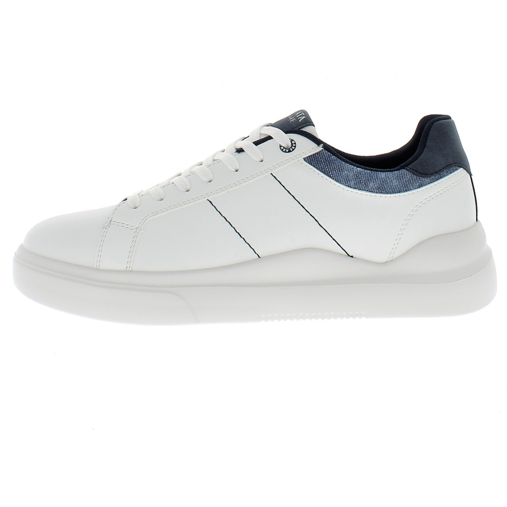 Armata di Mare Scarpe Uomo Court Sneakers Stringate con Soletta Rimovibile in Memory Foam AMU 1D935 Off White