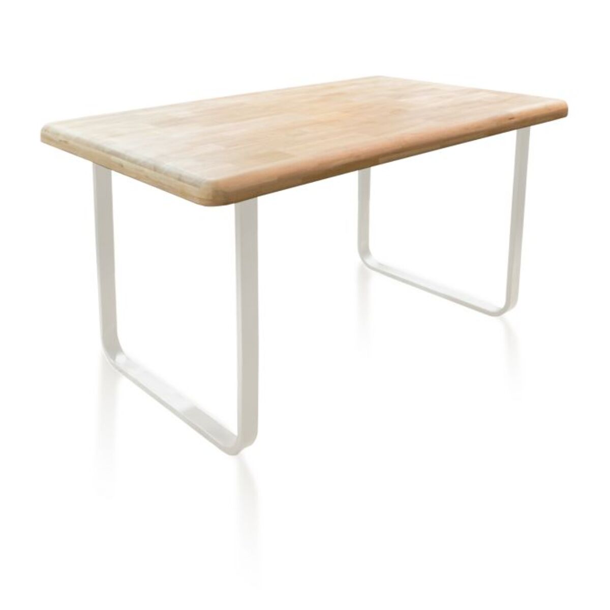 Mesa de comedor Haruna Blanco - Roble