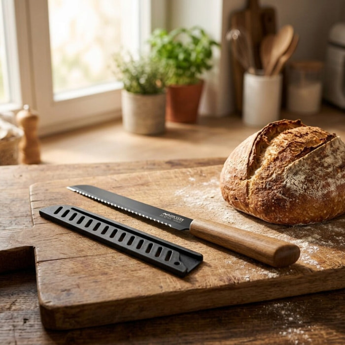 Couteau à pain 33,5 cm Nirosta Flow