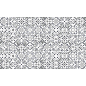 Stickers muraux - Sticker Mural Carrelage adhésif Cuisine Salle de Bain - 60 STICKERS CARREAUX DE CIMENT AUTHENTIQUES LARENCIA