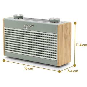 Radio DAB ROBERTS RAMBLER UNO BLEU CIEL