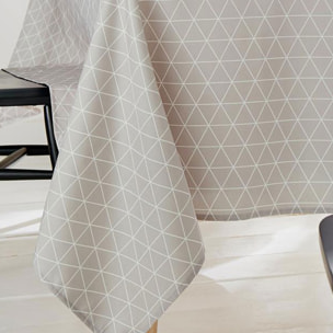 Nappe Rectangulaire 'Scandinave' - Beige