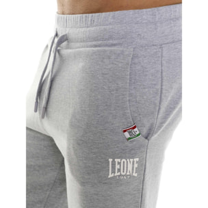 Pantalón de deporte de invierno para hombre sin puños con pequeño logo 'Basic'