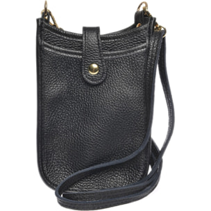 Borsa a spalla Anna Luchini Nero