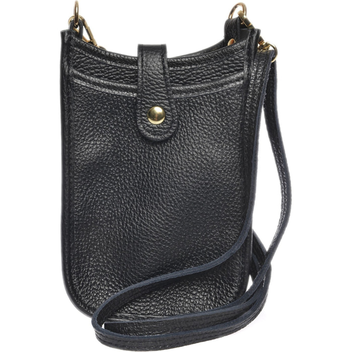 Borsa a spalla Anna Luchini Nero