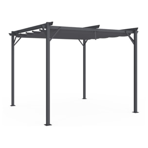 Pergola Marina 3x3m toit rétractable