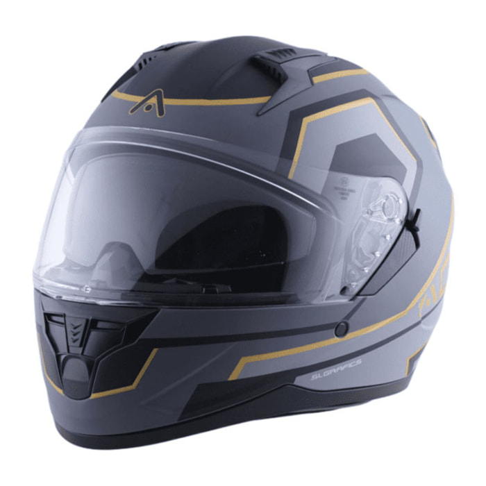 ADN STELVIO FURY BLACK GREY BRONZE