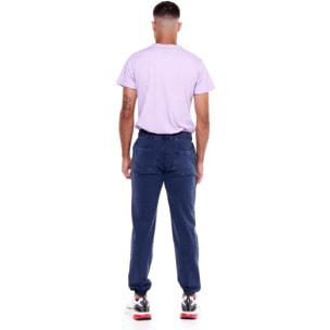 Pantalones vaqueros de hombre con lavado índigo