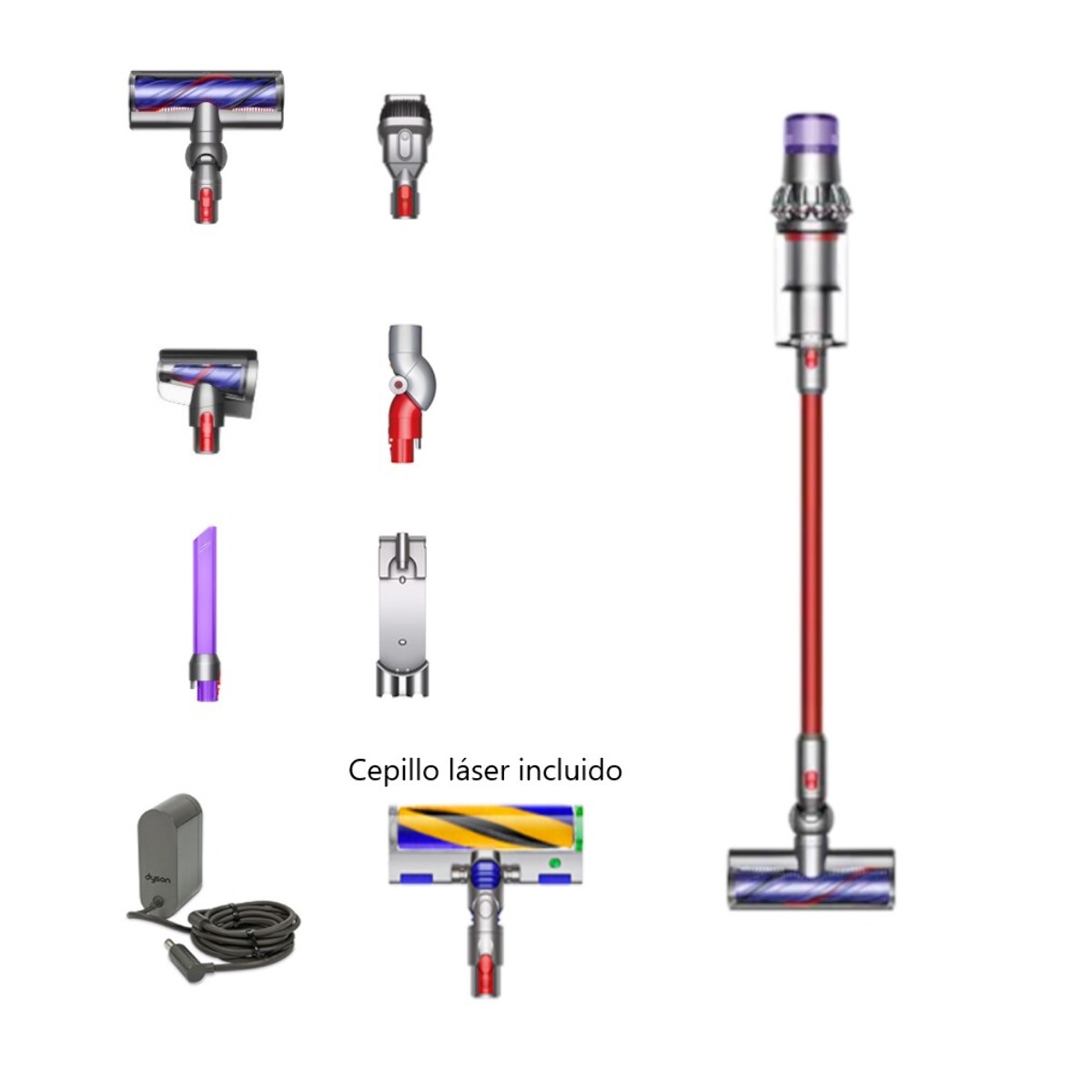 Aspirapolvere Dyson V15™ Origin (Rosso)