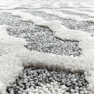 Tapis salon et chambre tissé motif scandinave REDA