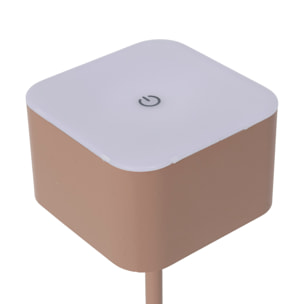 Lampe - HOME DECO FACTORY - Tactile - Rechargeable - Beige