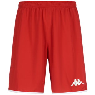 Pantaloni Corti Kappa Uomo Kappa4Basket Dumpo Rosso