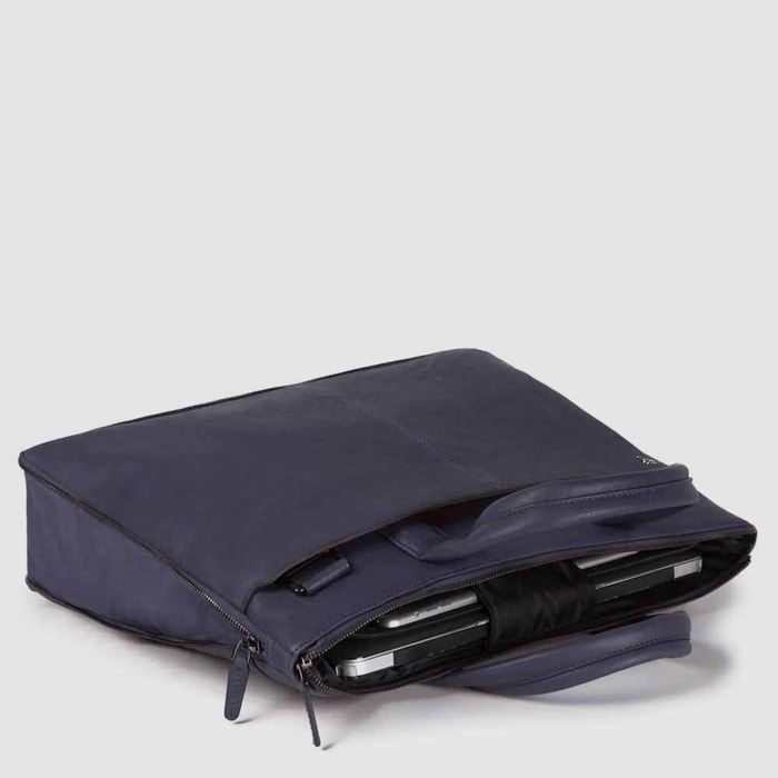 Piquadro Borsa sottile porta pc 15, espandibile