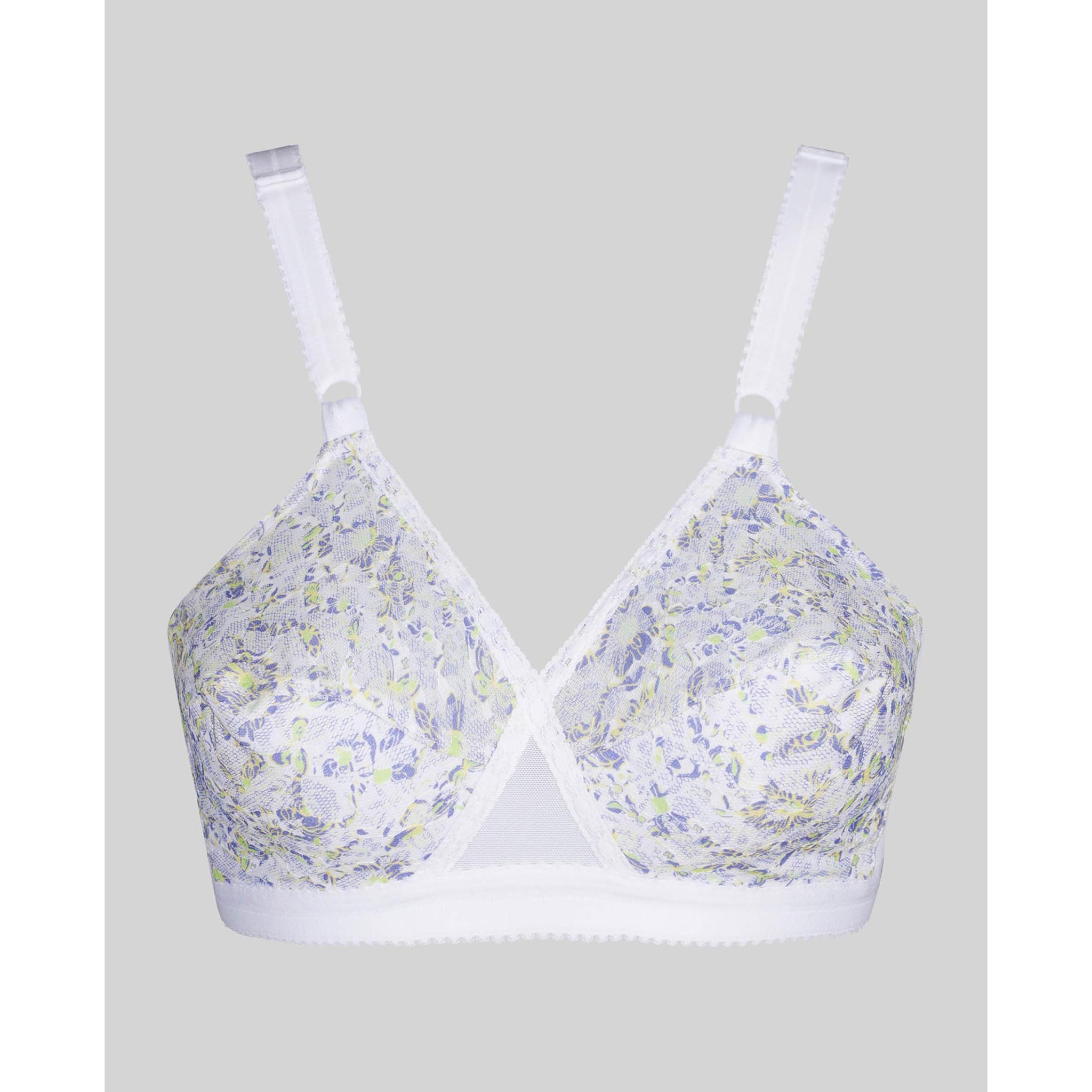 Sujetador sin aros de capacidad con encaje