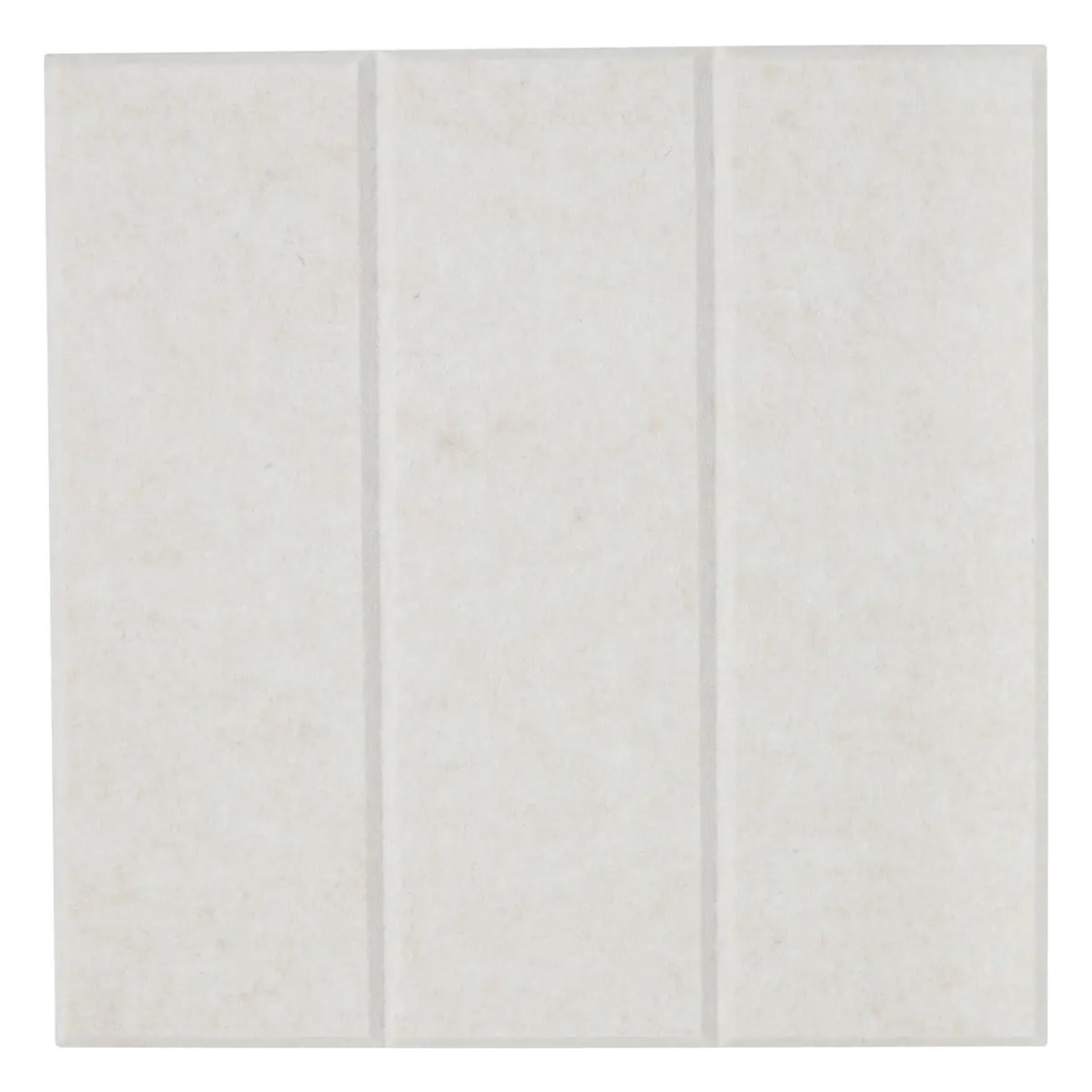 Lot de 4 panneaux décoratifs Feutrine gris 30x30cm