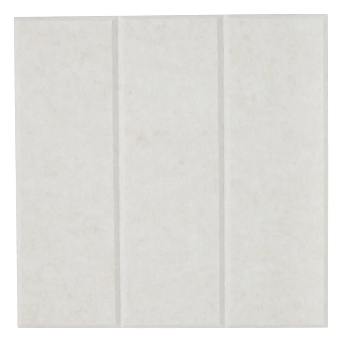 Lot de 4 panneaux décoratifs Feutrine gris 30x30cm