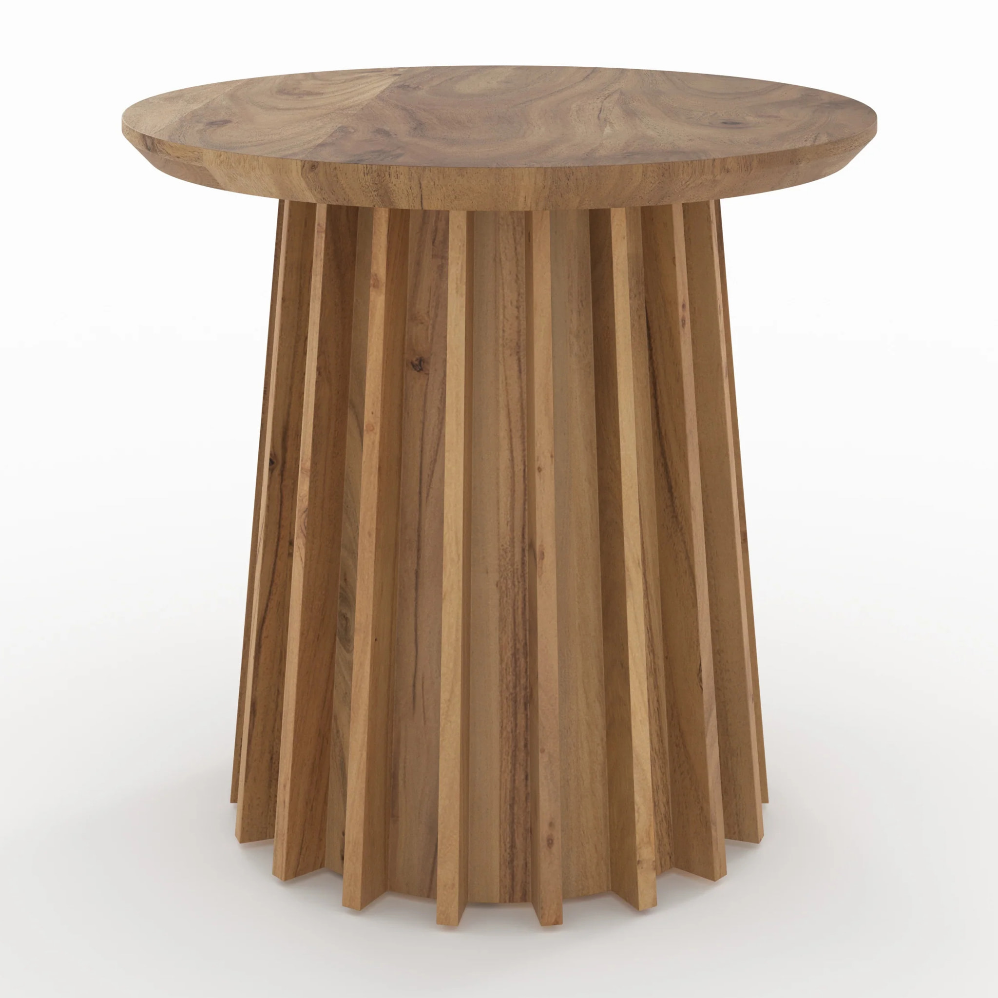 Table d'appoint en bois massif d'acacia - Suzon