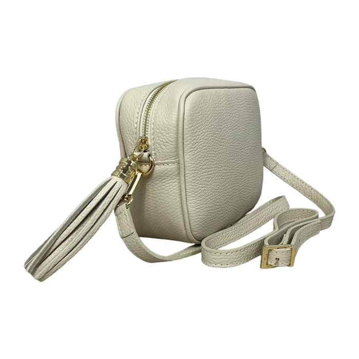 Borsa a tracolla Cheval Firenze Aquila Beige