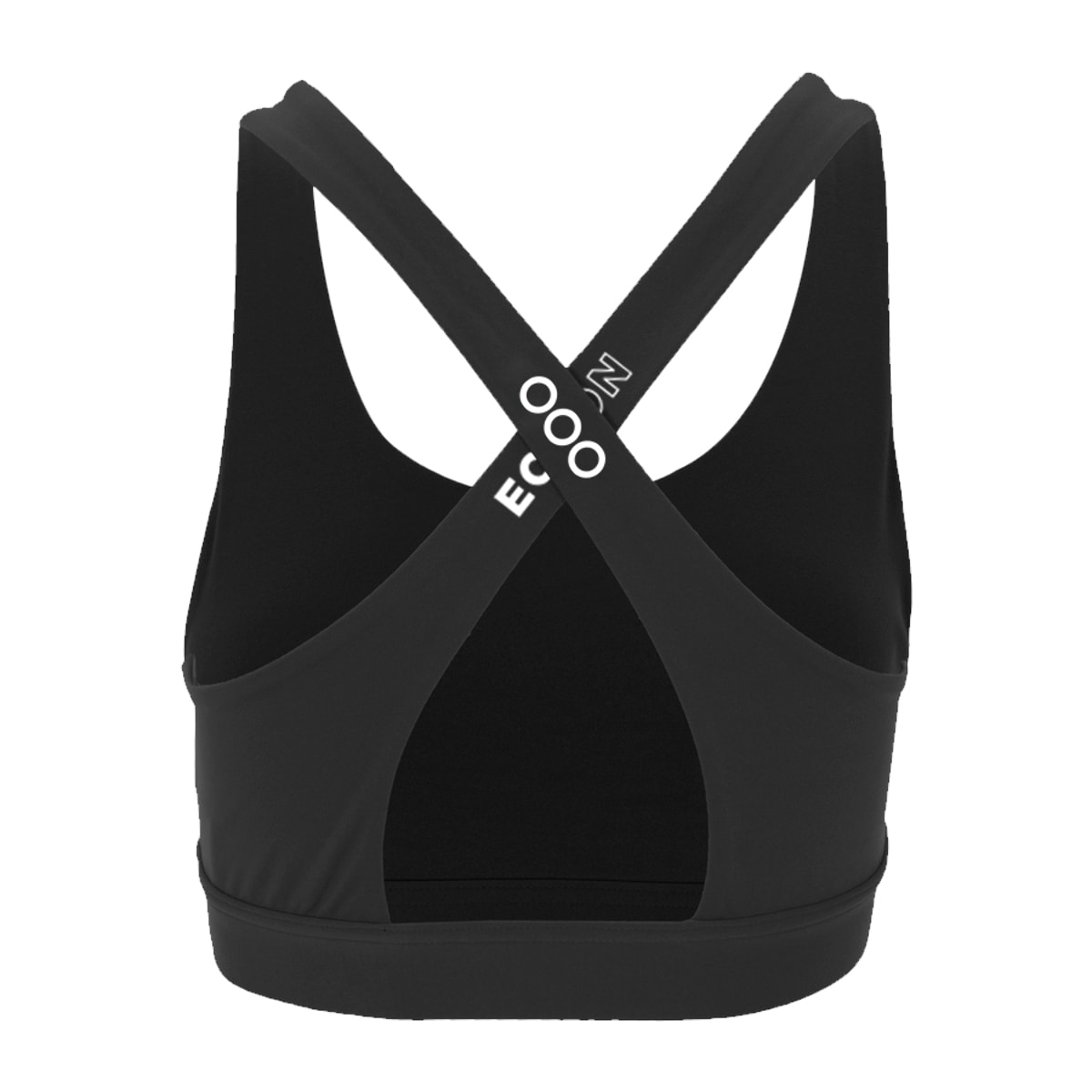 Sujetador deportivo donna ECOON La Carolus - Nero