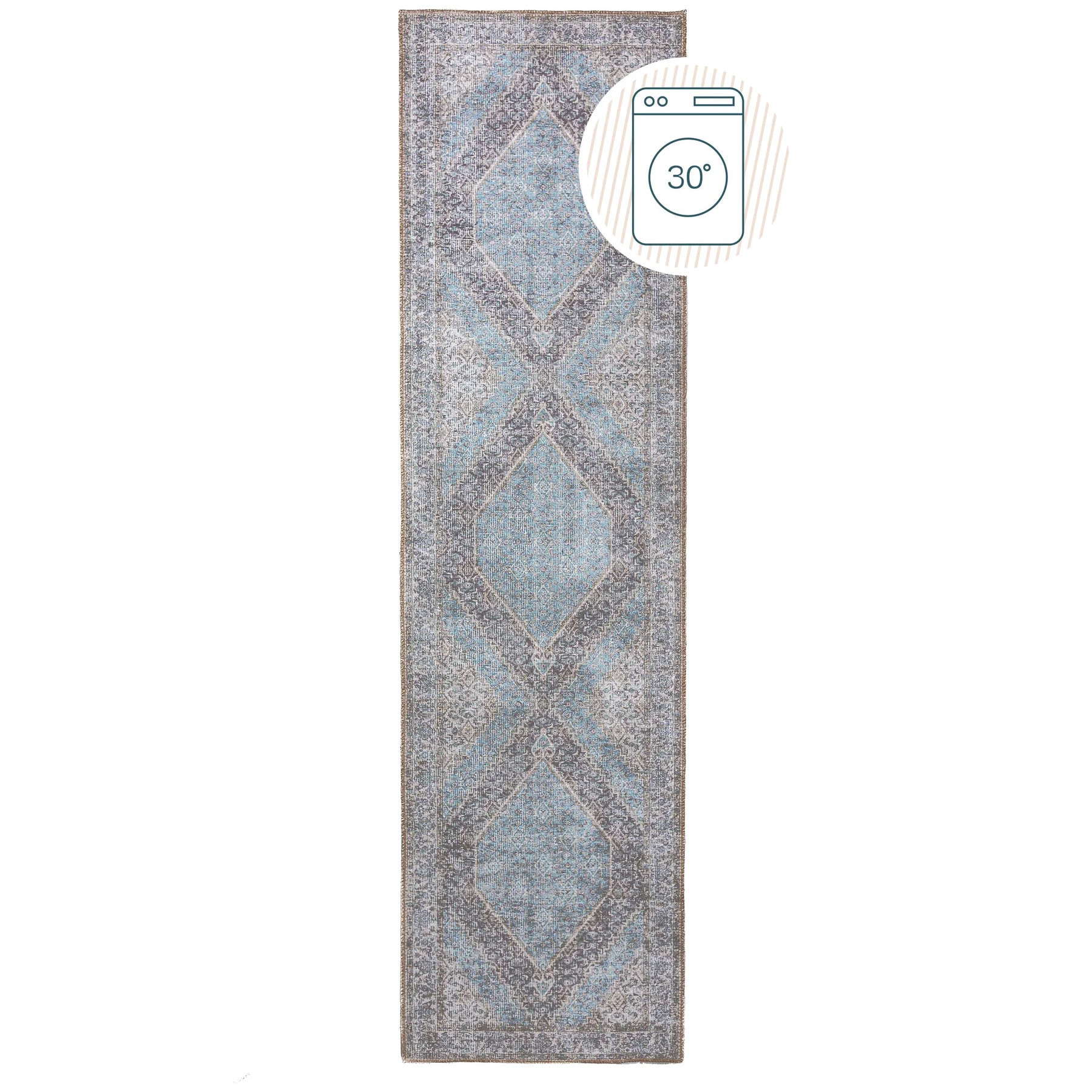 Tapis lavable de couloir CORIN