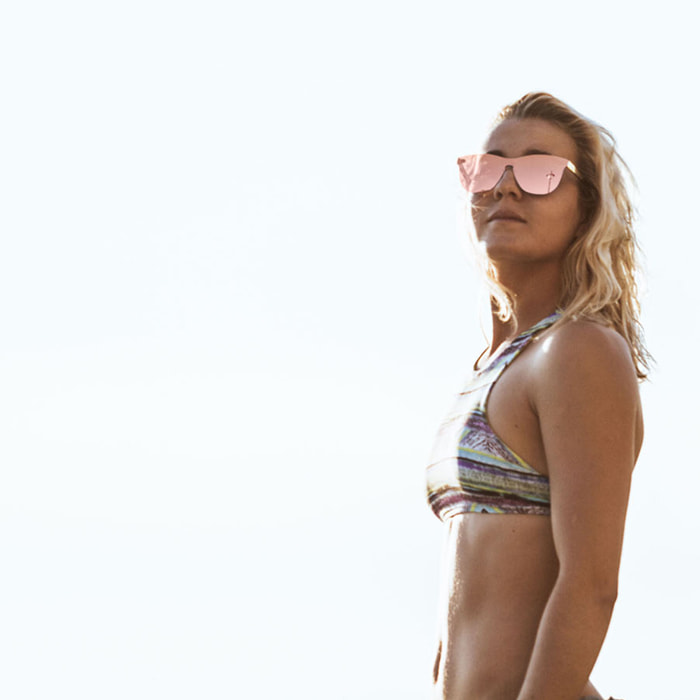 GAFAS DE SOL SUNPERS SAN FRANCISCO FLAT& FLAT de color Rosa