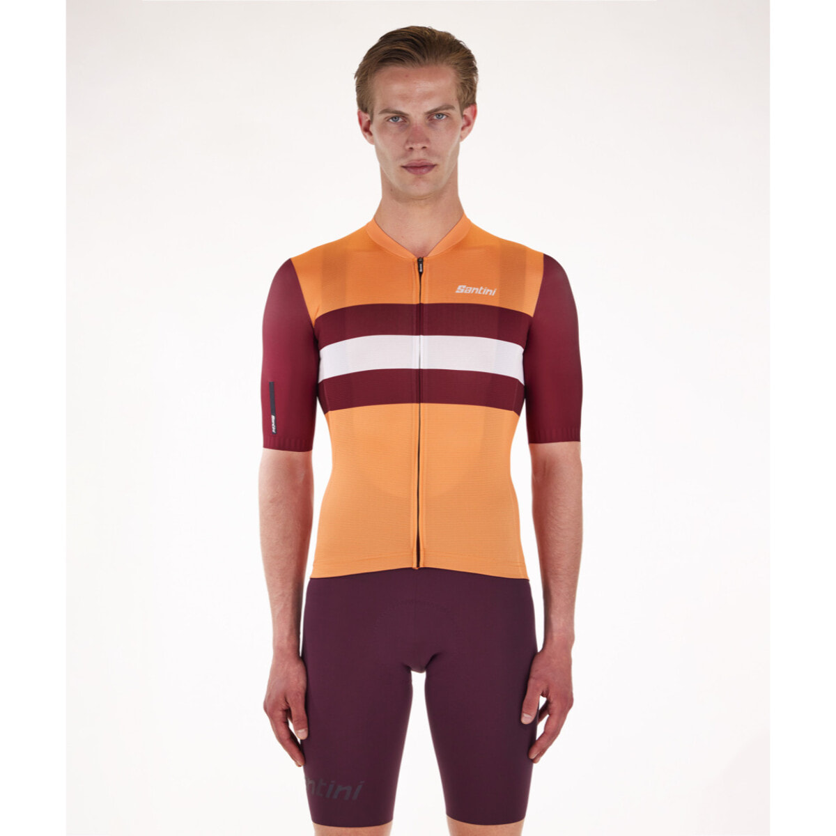 Sleek Bengal - Maglia - Arancione - Uomo