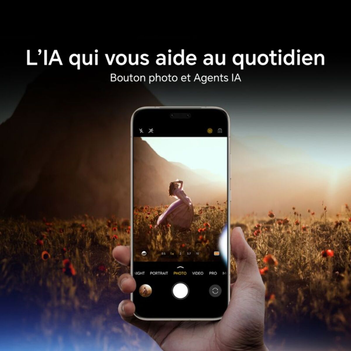 Smartphone HONOR Magic8 Pro Sunrise Gold 512Go 5G