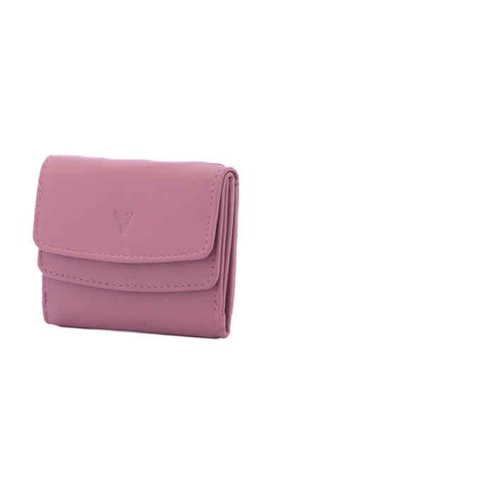 Portafoglio donna in ecopelle - Modello False - Casual - 9.0 x 7.5 x 2.0 cm