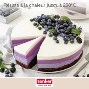 Ensemble de 2 Moules à manqué à charnière en acier Zenker Energy