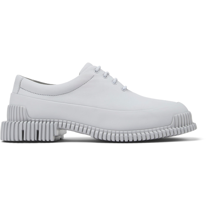 Zapatos de cordones - CAMPER Pix - Gris - Cuero liso
