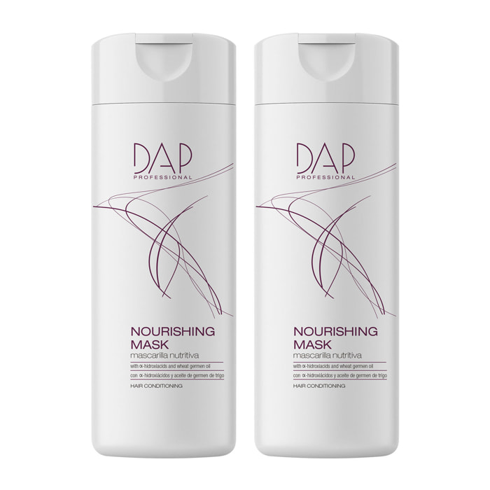 MASCHERA PER CAPELLI 250 ML DAP CONFEZIONE DA 2