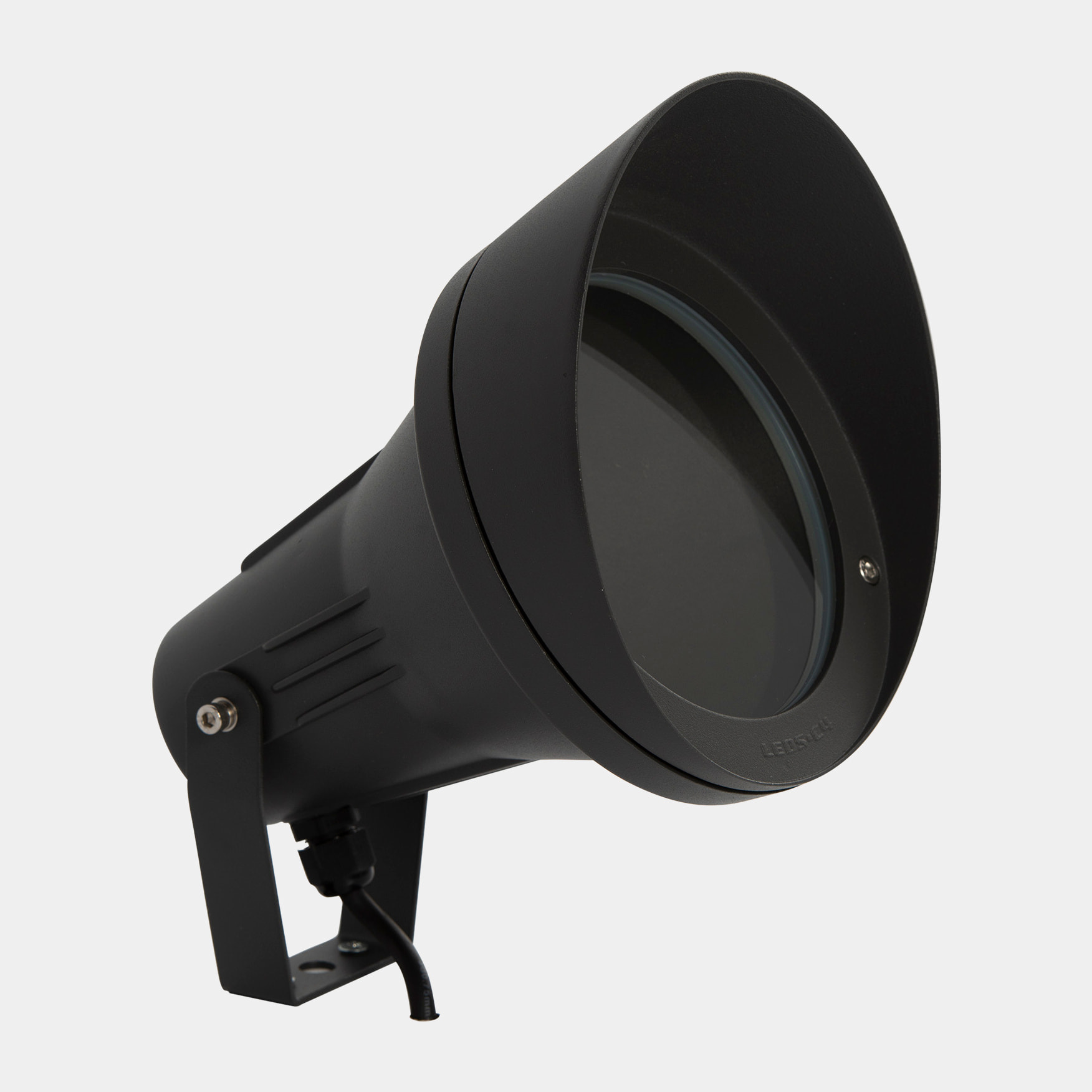 LEDS C4 Proyector Ip66 Esparta Aluminium E27 15W Gris Urbano 297Lm