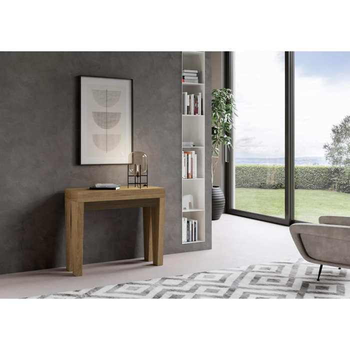 Consola extensible 90x40/300 cm Spimbo Roble Natural