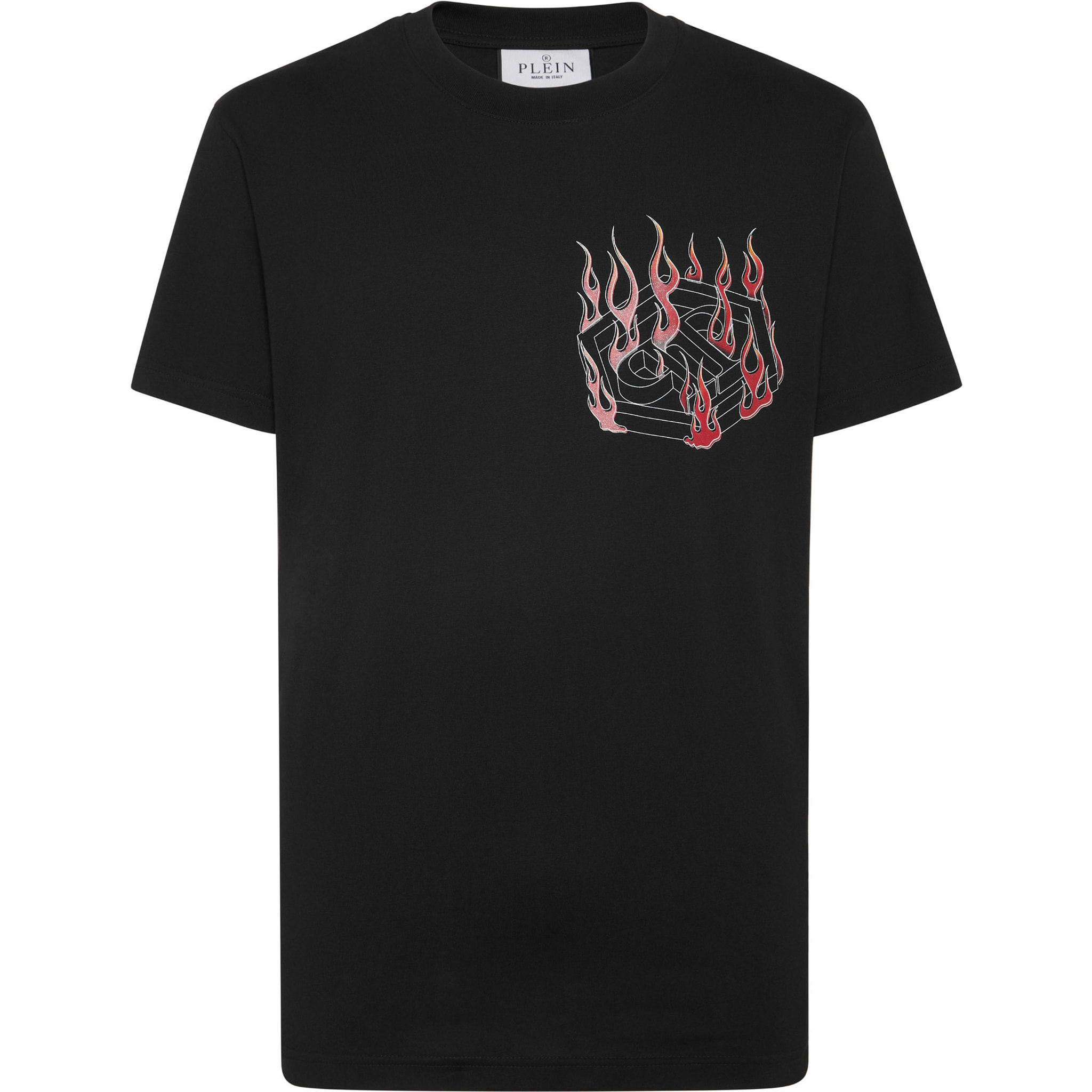 PHILIPP PLEIN T-Shirt Round Neck HEXAGON