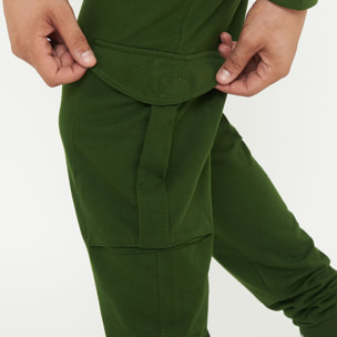 Pantaloni sportivi F CARGO verde scuro