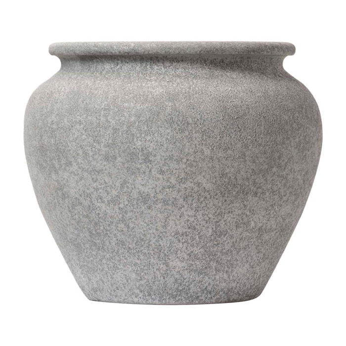 Macetero Ceramica Gris 31x31x26,5 Cm