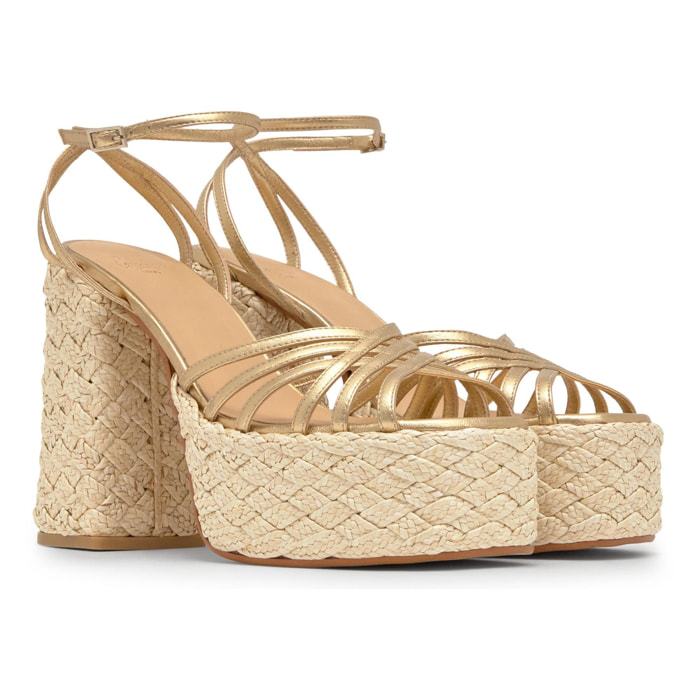 Sandalia de tacón Farah 13 cm