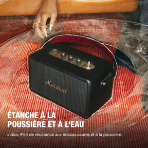 Enceinte portable MARSHALL Kilburn III Black and Brass - Son 360°, Bluetooth, autonomie 50h