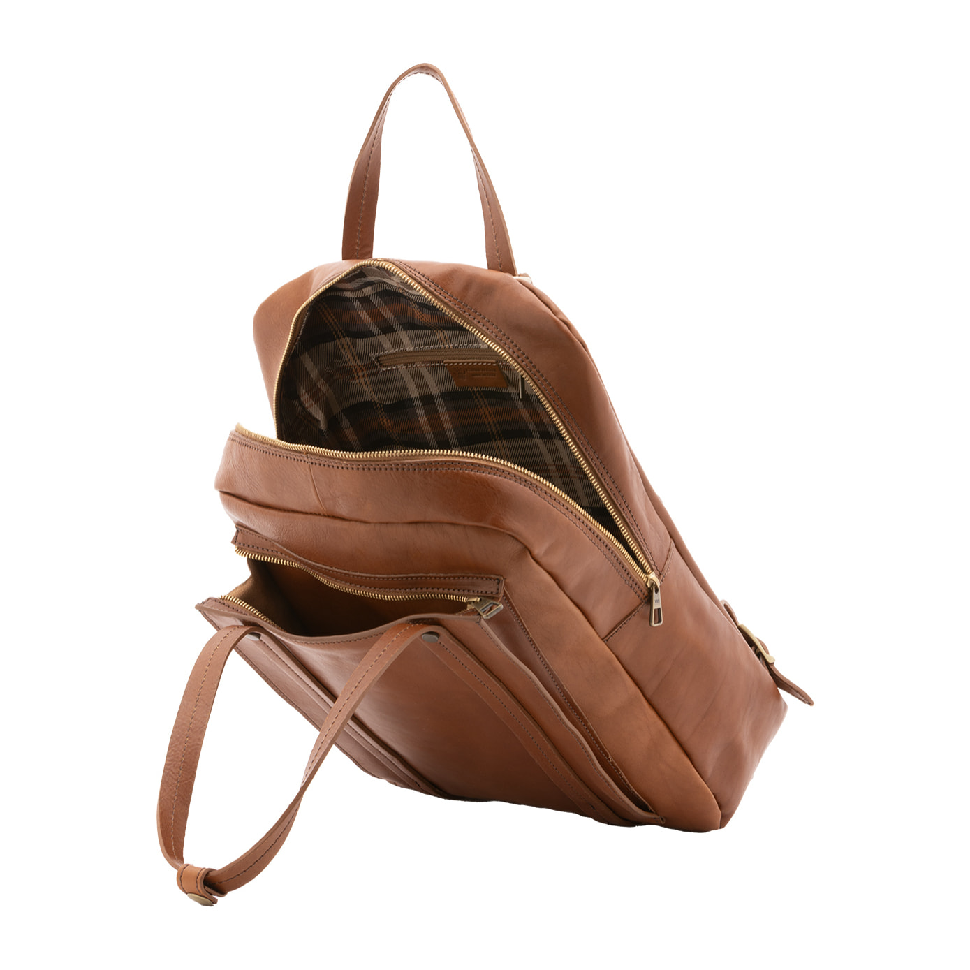 Zaino  unisex In Vera pelle Made in Italy 43x33x11 cm
