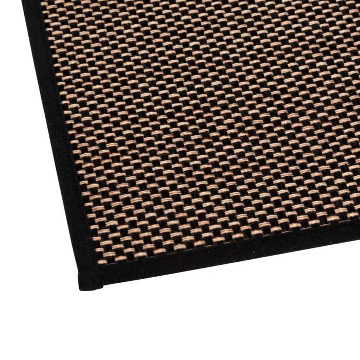 Tapis anti-dérapant tissu chiné 45x75cm