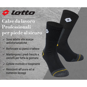 12 Paia Calze Calzini Uomo Lavoro Job LOTTO