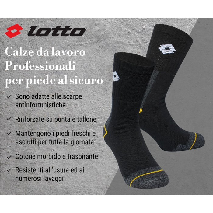 12 Paia Calze Calzini Uomo Lavoro Job LOTTO