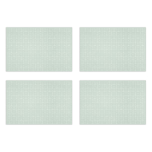 VINILIKO, set de 4 individuales de mesa Geometría green lily 4u-30x45 cm