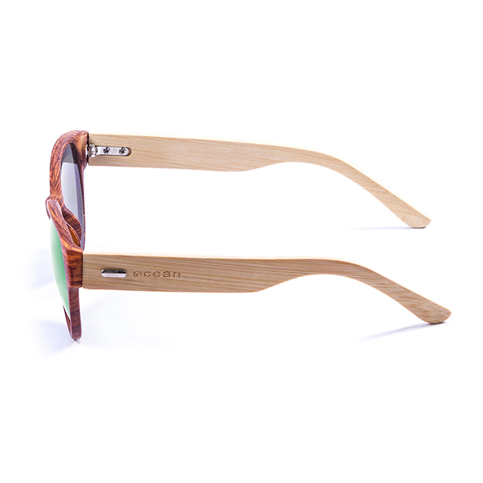 GAFAS DE SOL OCEAN CIRCLE de color Plateado