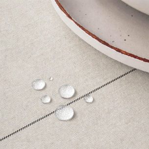 Mantel antimanchas LLEVANT NATURAL - 100% algodón