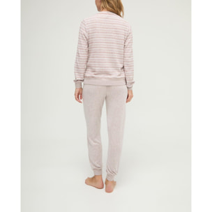 Pijama mujer vigore de rayas