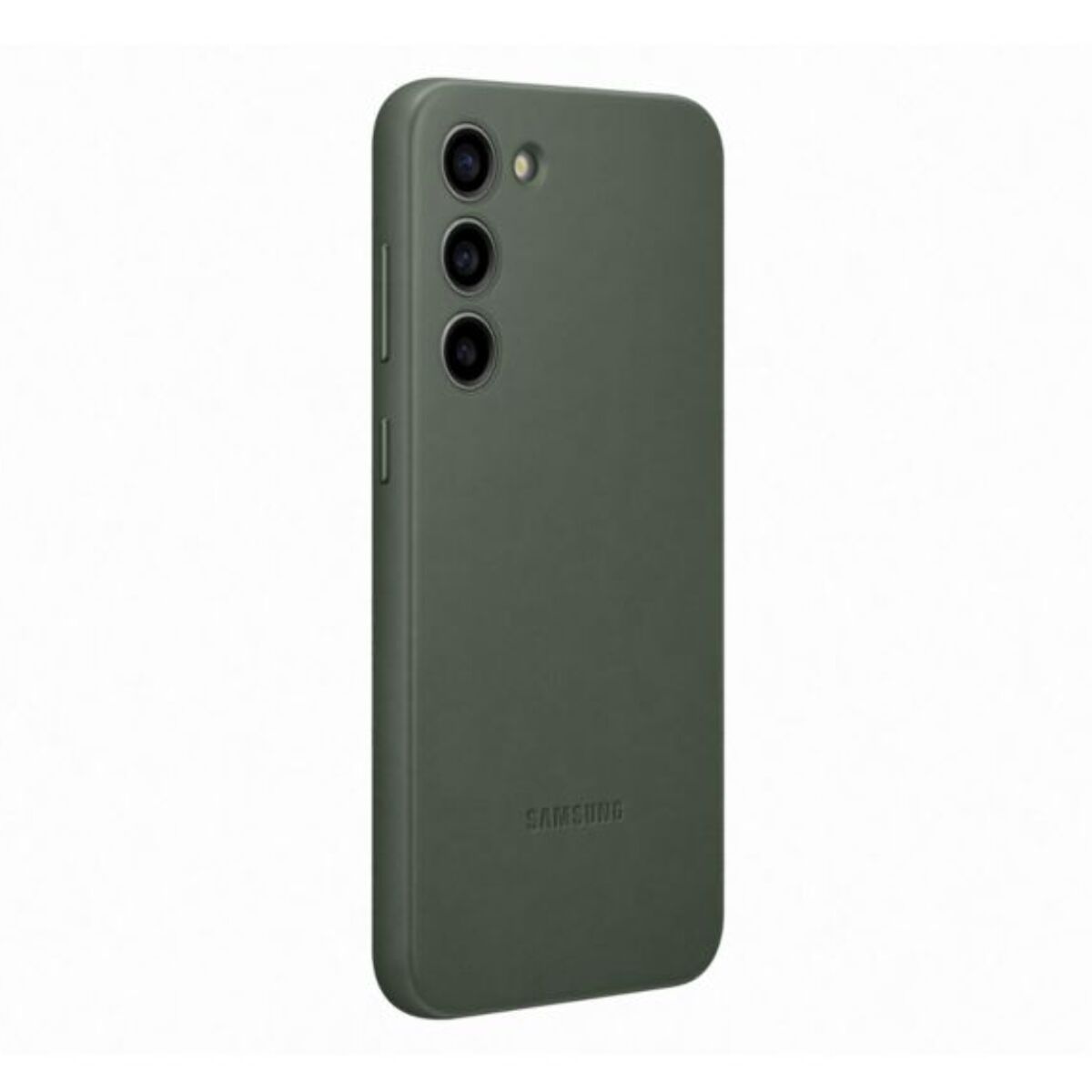 Coque SAMSUNG S23+ cuir Vert