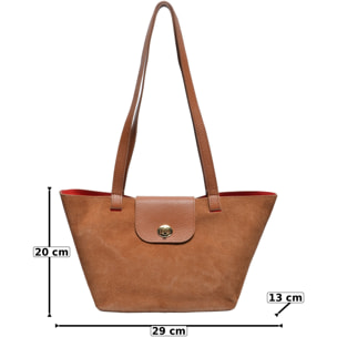 Tote Anna Luchini Cammello