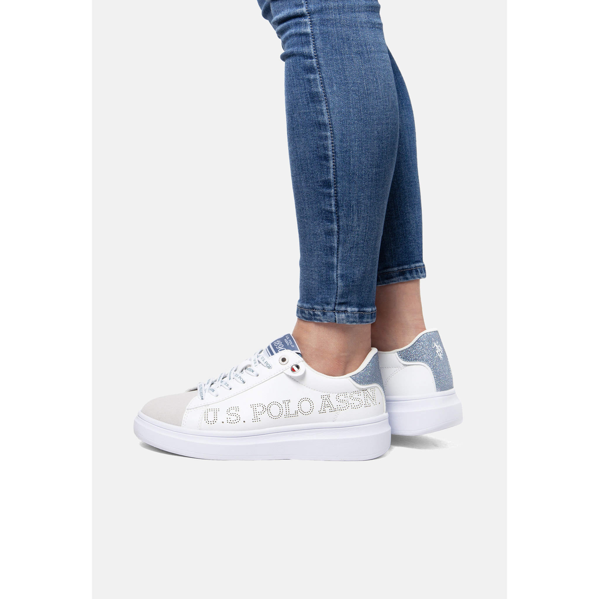 U.S. Polo Assn. - Sneakers CODY011W/5YH1 in sintetico per donna